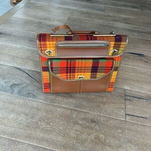 Vintage Plaid Bag